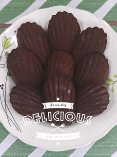 Hình của món Chocolate Madeleine.