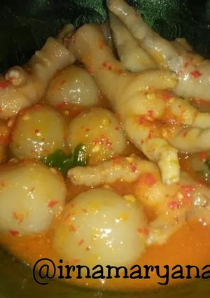 Foto resep Cilok kuah + ceker home made
