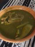 Mole verde estilo Oaxaqueño
