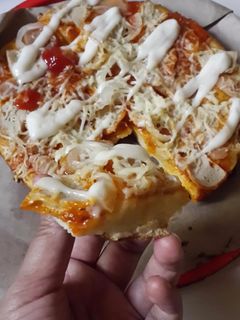 Foto resep Pizza eggless teflon simpel