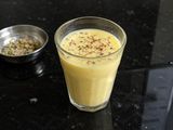 Almond Saffron Milk