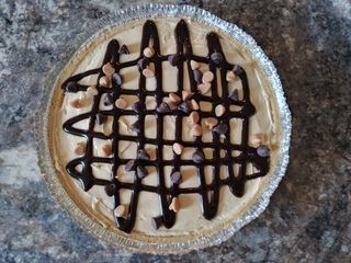 Peanut butter pie
