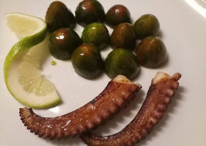 Simple Way to Make Super Quick Homemade Grilled octopus