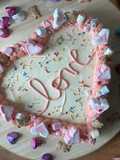 Pastel de San Valentín