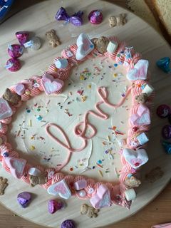Una foto de Pastel de San Valentín