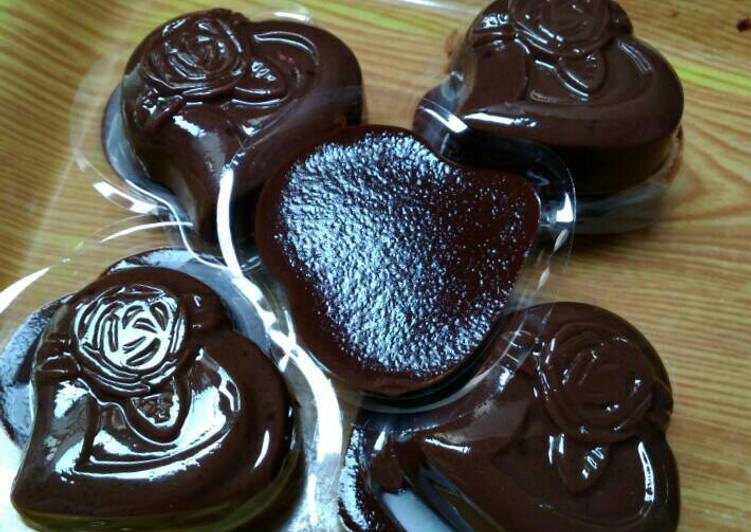 Puding coklat nutrijell 😋 tanpa gula