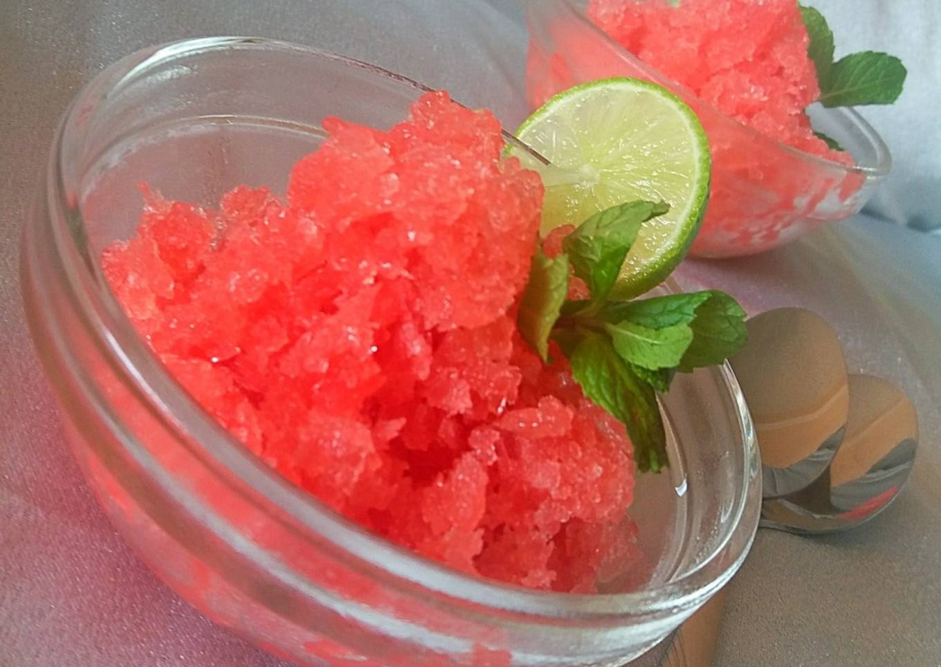 How to Prepare Award-winning Watermelon granita