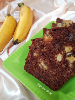 Foto resep Banana Cake (no Mixer)