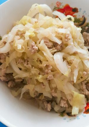 รูปของ ผัดกระหล่ำปลีหมูสับ#กินผักรักสุขภาพ4