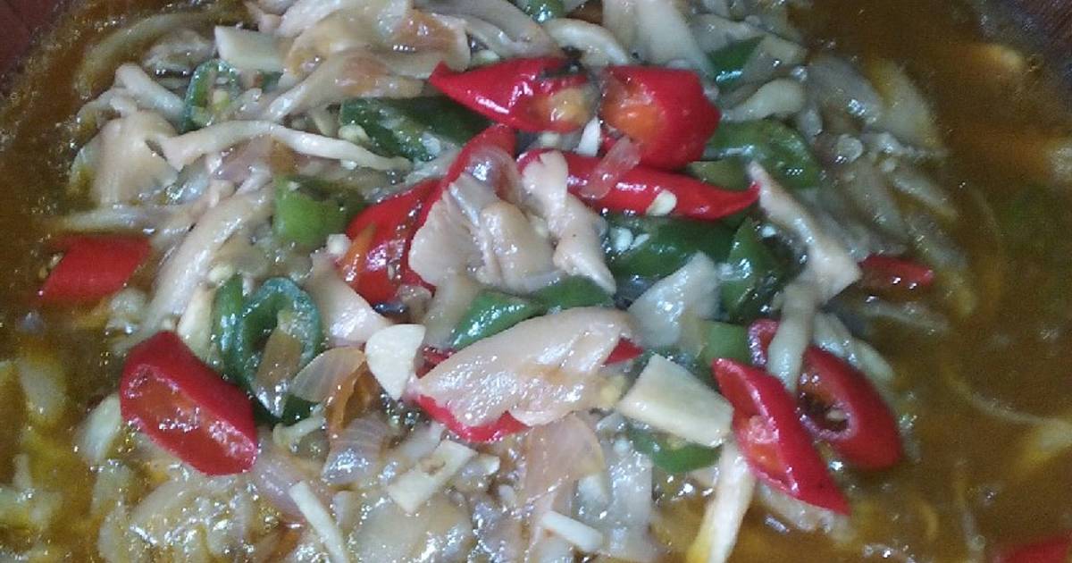Resep Jamur tiram tumis pedas oleh wijayanti al adawiyah Cookpad