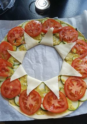 Une photo de Tarte ensoleillée
