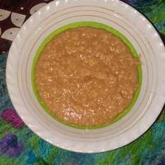 A picture of Bubur manis gula aren.