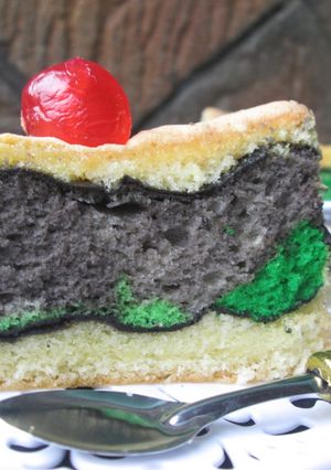 Foto resep Topo Map Cake ala Delita