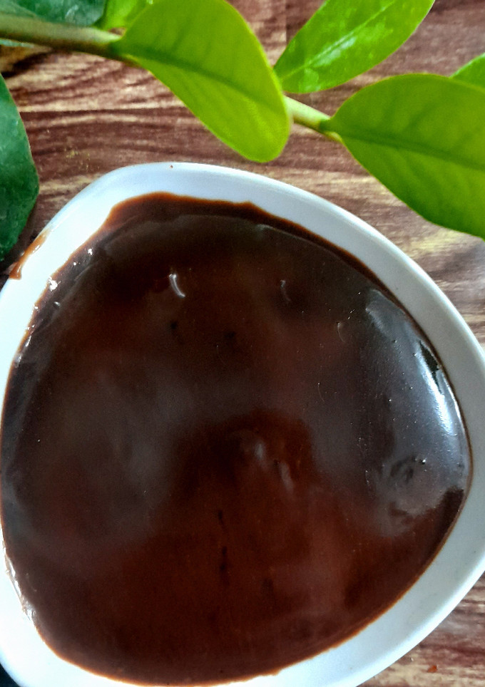 عکسی از دستور سس شکلاتی بجای شکلات (مقرون به صرفه)