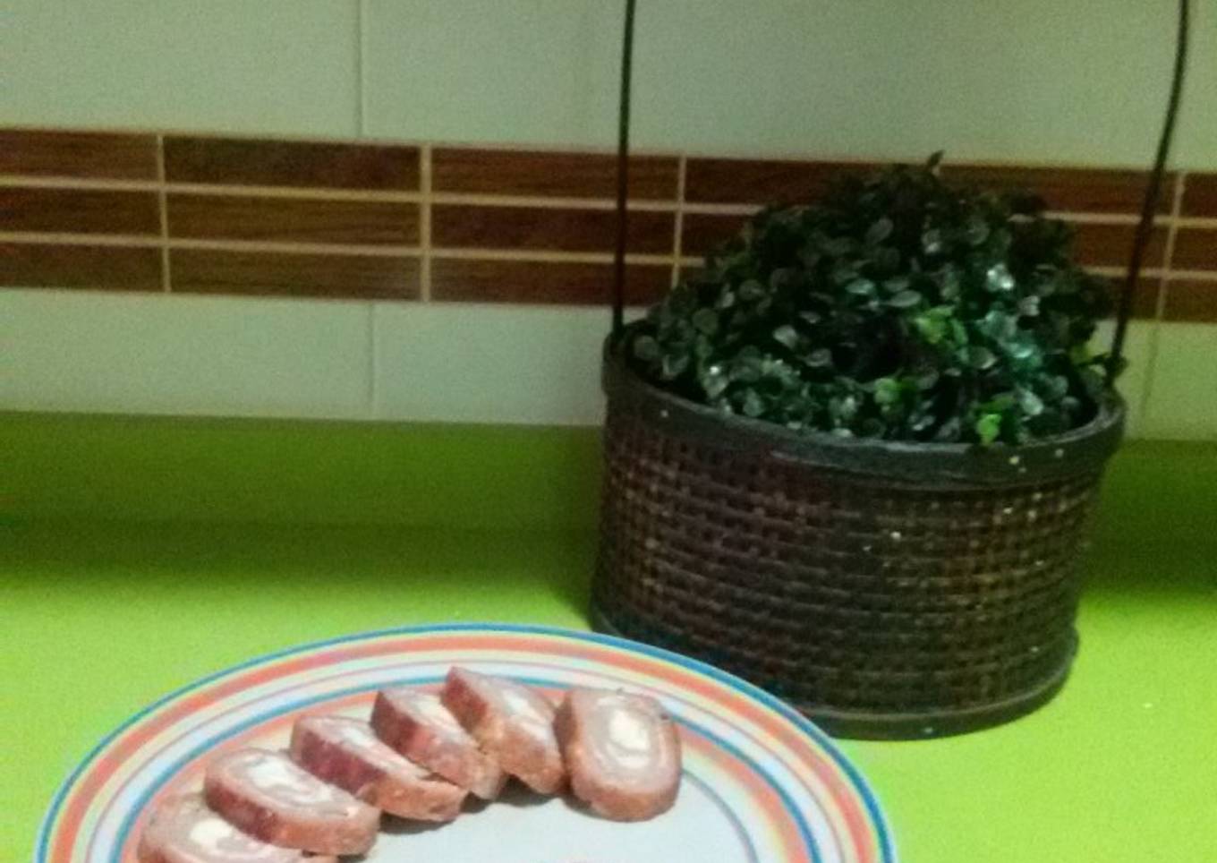 Rollo de carne relleno con thermomix