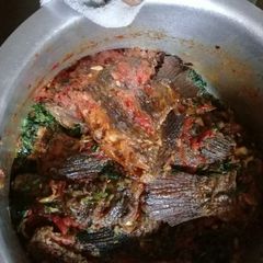 A picture of Wet fry whole tilapia.