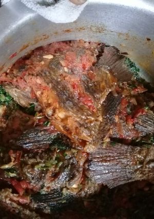A picture of Wet fry whole tilapia.
