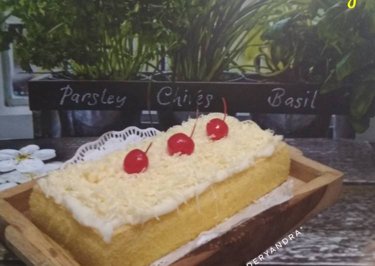 Bolu susu Lembang kukus