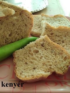 4 lisztes kenyér 🍞 recept fotója