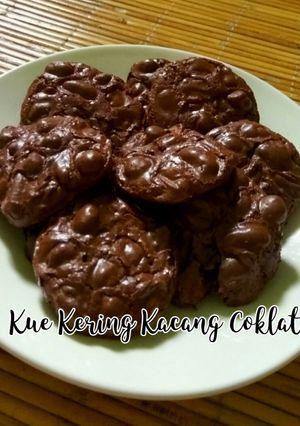 Foto resep Kue Kering Kacang Coklat