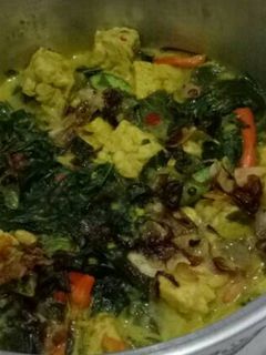 Foto resep Gulai Daun Singkong dgn Tempe dan Petai