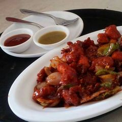 Paneer chilly restaurant style A picture of Paneer chilly restaurant style.