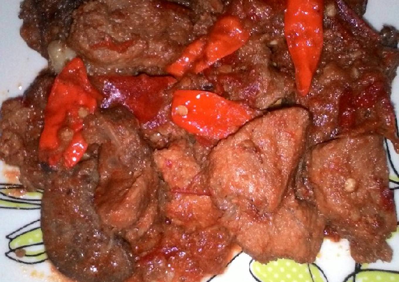 Rica rica daging sapi