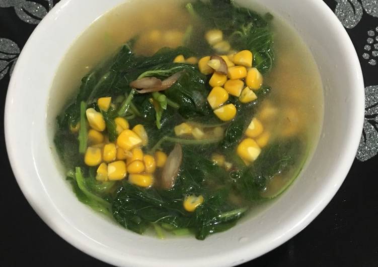 Resep Sayur Bayam Jagung Seger Temu Kunci Anti Gagal Kreasi Masakan