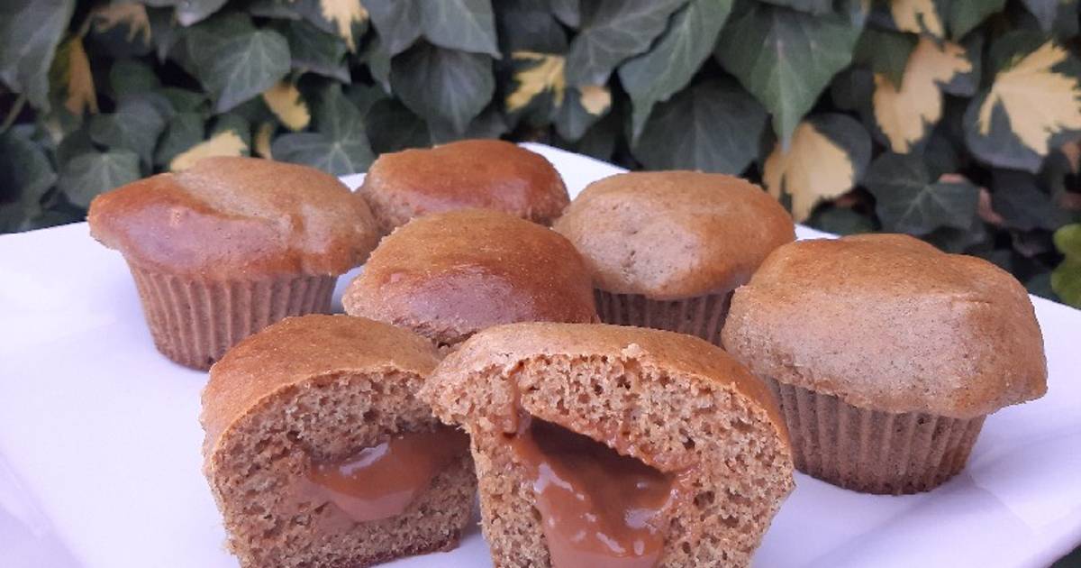 Muffins con dulce de leche 220 recetas caseras Cookpad