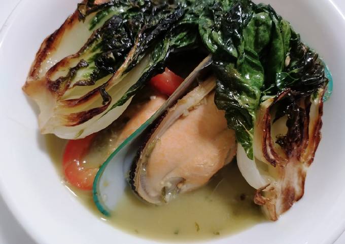 Easiest Way to Prepare Ultimate Green curry mussels