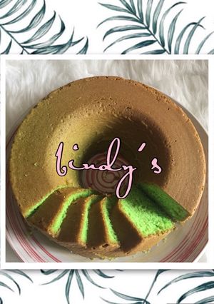 Foto resep Bolu pandan santan panggang