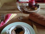 Une photo de oeuf champignons
