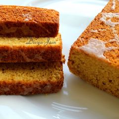 A picture of Tahinopita – Greek Style Tahini Cake with Orange Blossom Glaze.