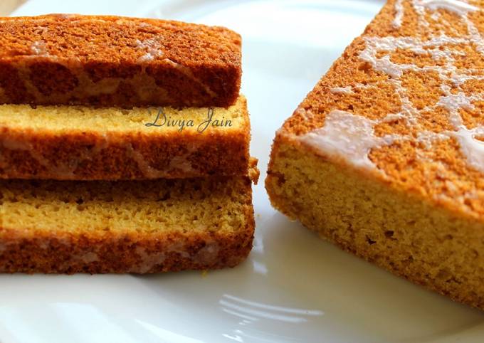 Tahinopita – Greek Style Tahini Cake with Orange Blossom Glaze