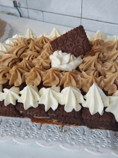 Una foto de Chocotorta