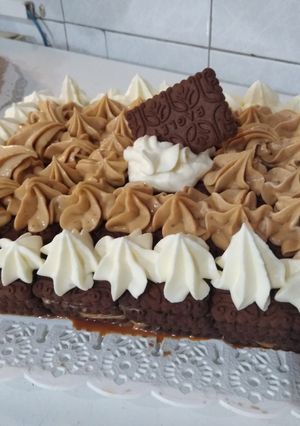 Una foto de Chocotorta
