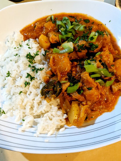 A picture of Spicy Korean Style Pork Stew.