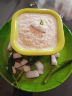 उपवासाची नारळाची चटणी (upwasachi naralachi chutney reciep in marathi) रेसिपी चे मुख्य फोटो