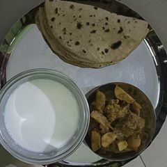 A picture of Aloo ki sabzi.