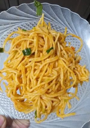 Foto resep Spageti pedes endull