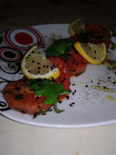 A picture of Tomato salad.