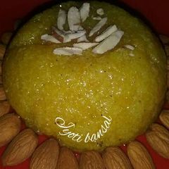 A picture of Corn halwa.