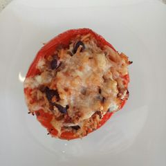 A picture of Spicy stuffed peppers :).