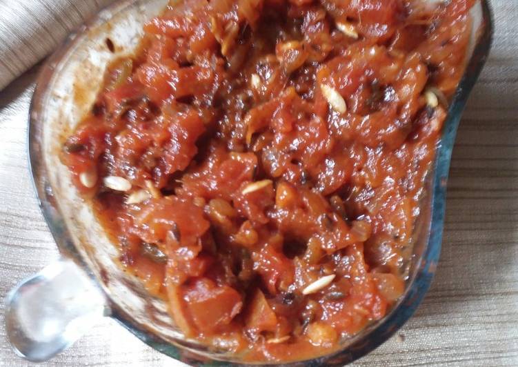 Dates tomato chutney Dates tomato chutney
