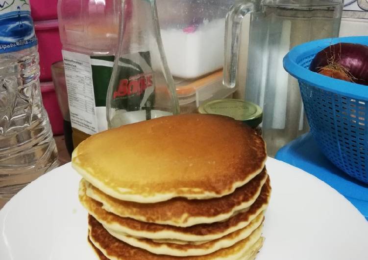 Pan Cake Blueberries