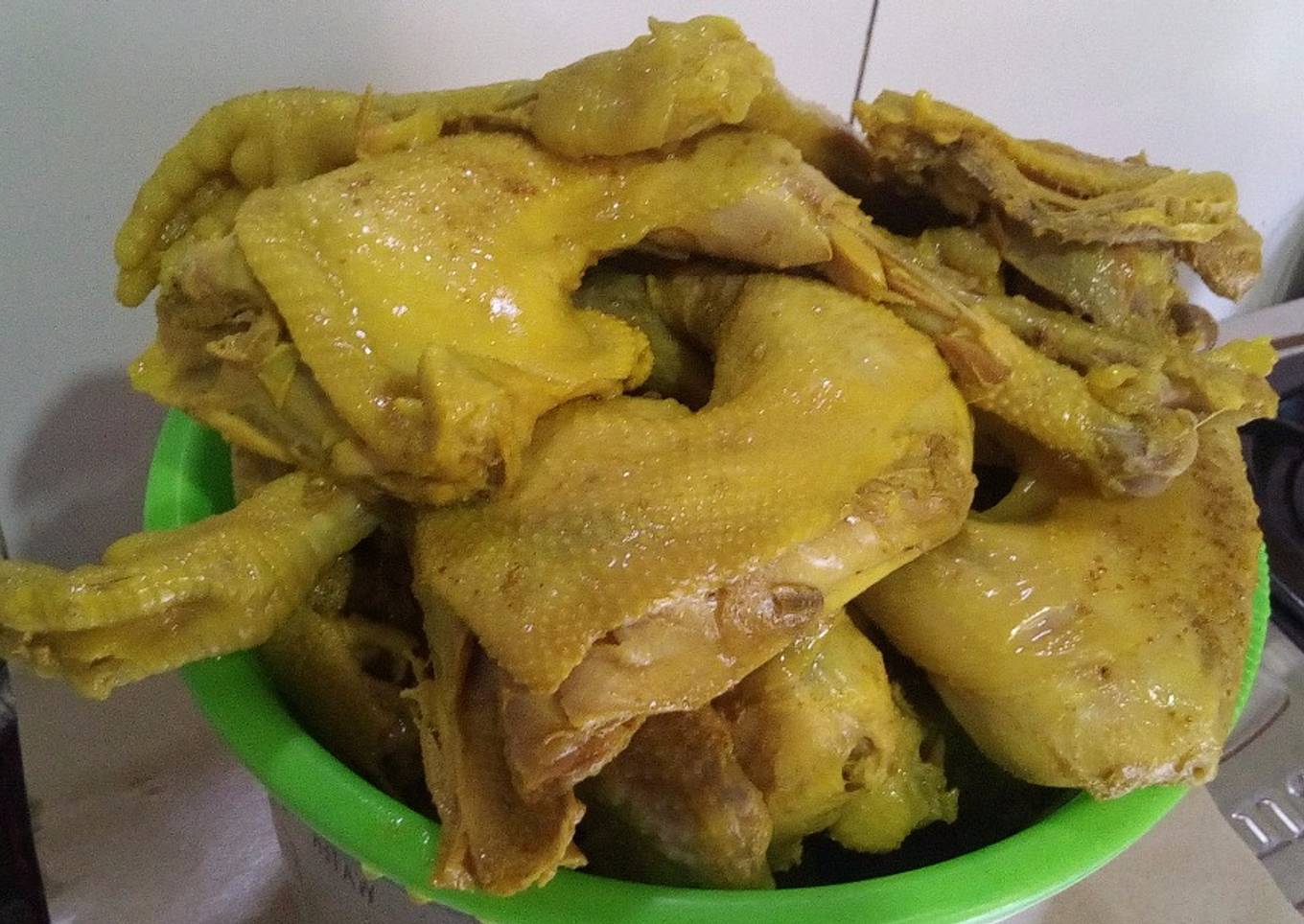 Ayam jowo ungkep presto