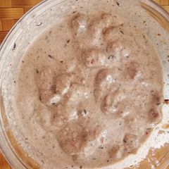 A picture of Soyabean white gravy.