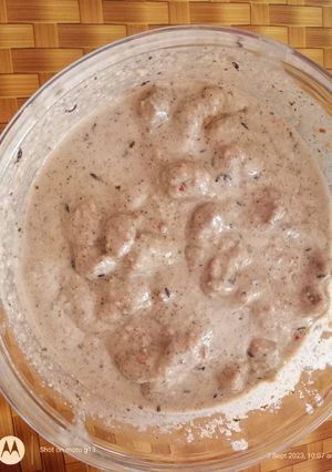 A picture of Soyabean white gravy.