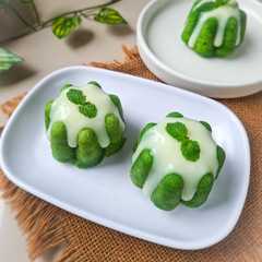 Bolu Kukus Matcha-レシピのメイン写真
