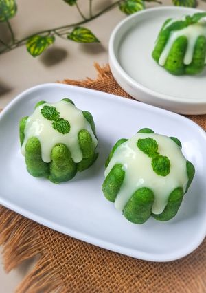 Foto resep Bolu Kukus Matcha